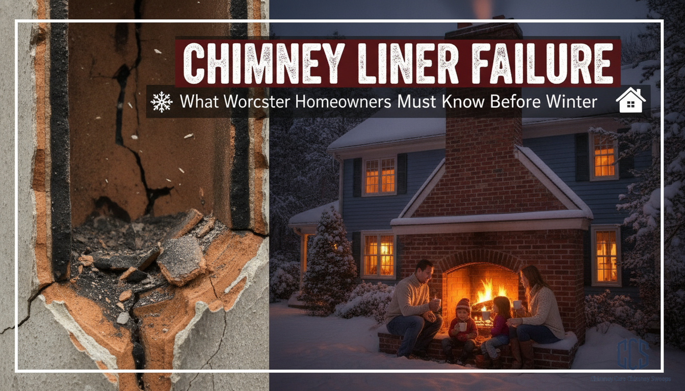 Chimney Liner Failure: What Worcester Homeowners Must Know Before Winter