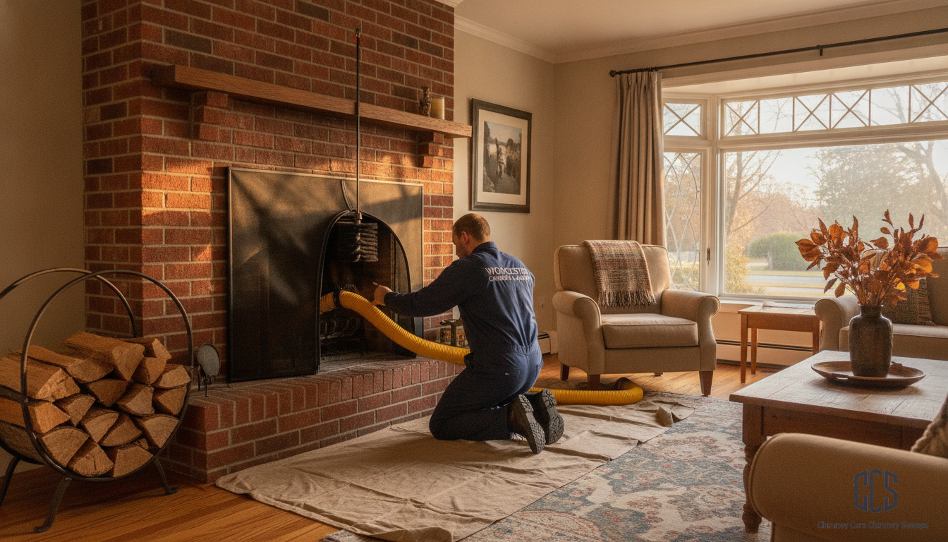 Why Every Worcester Homeowner Needs an Annual Chimney Sweep Before Winter